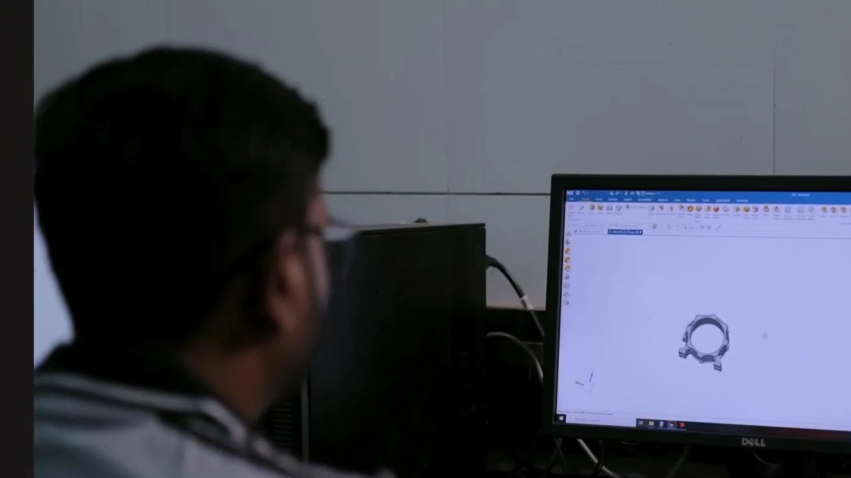 PTPL design engineer developing precision tooling in Unigraphics NX